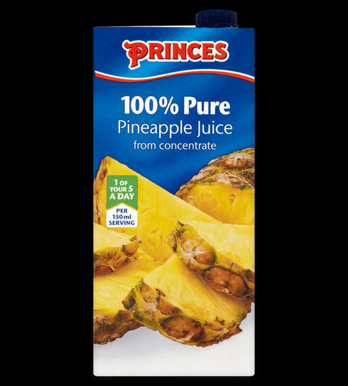 Princes Pineapple Juice (Cartons) 8 x 1ltr Case